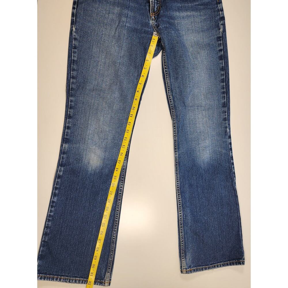 Vintage Rockies Jeans Womens 8 Dark Blue Denim Slim Bootcut Low Rise Stretch Y2K - Picture 4 of 16